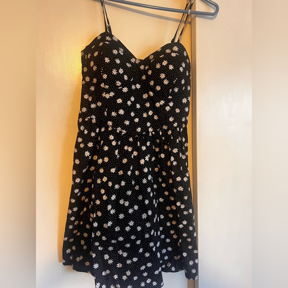 Black Floral Dress